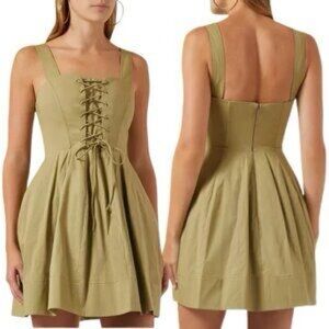STAUD Olive Sutton Corset Mini Dress Size 4